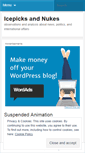 Mobile Screenshot of icepicksandnukes.com